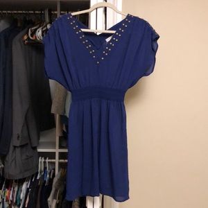Blue Dress Mink Pink